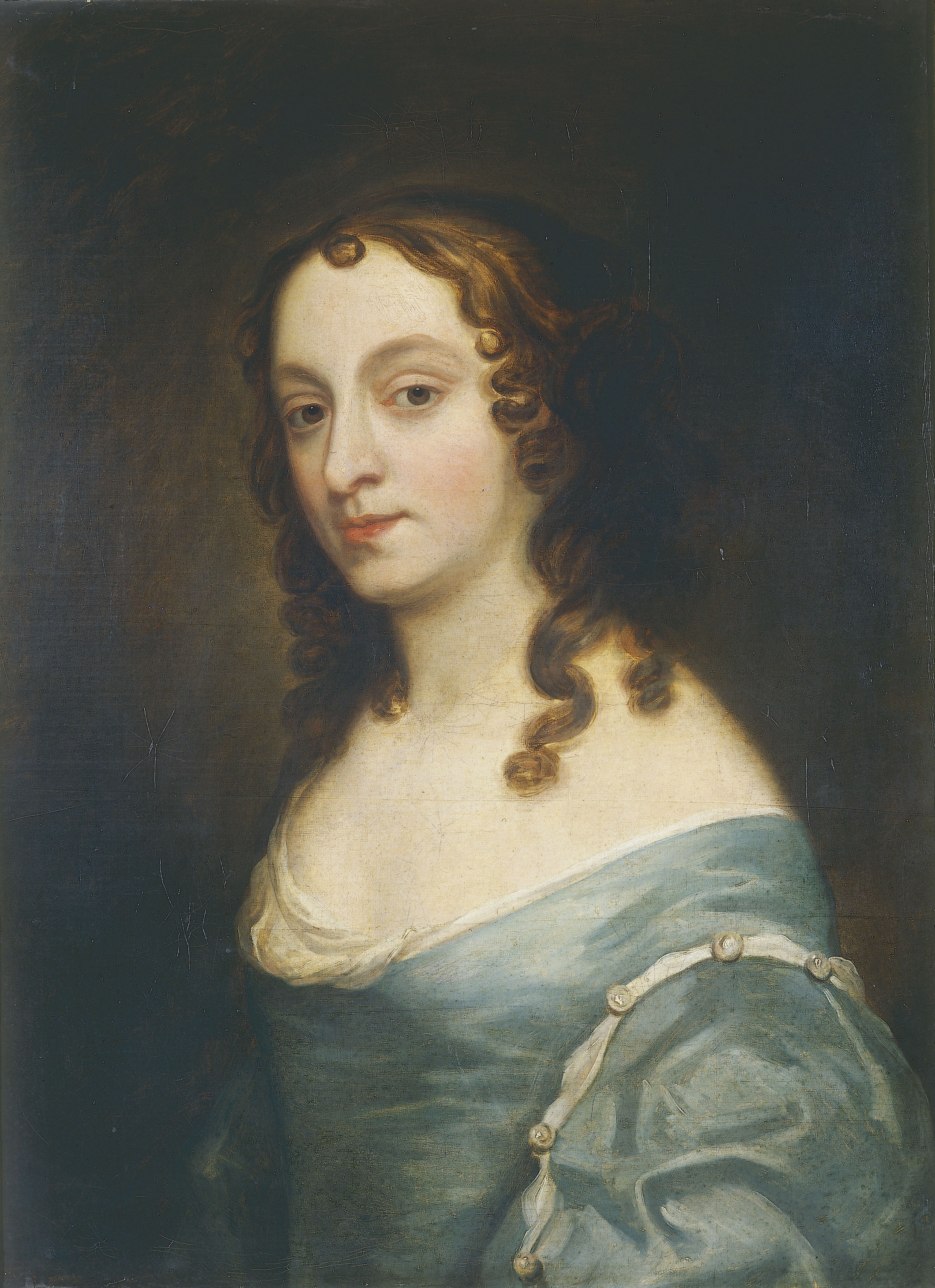 Portrait of Elizabeth Claypole (Cromwell), circle of Sir Peter Lely, c. 1655, Oil on Canvas. thumbnail