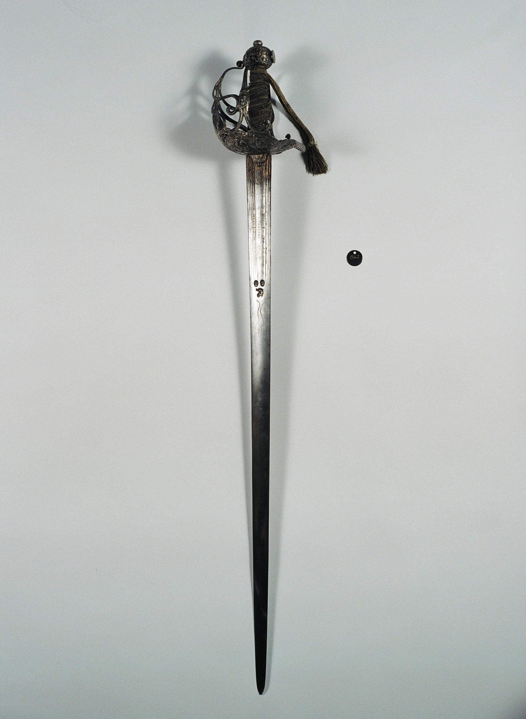 Mortuary Sword, late 1640s. thumbnail