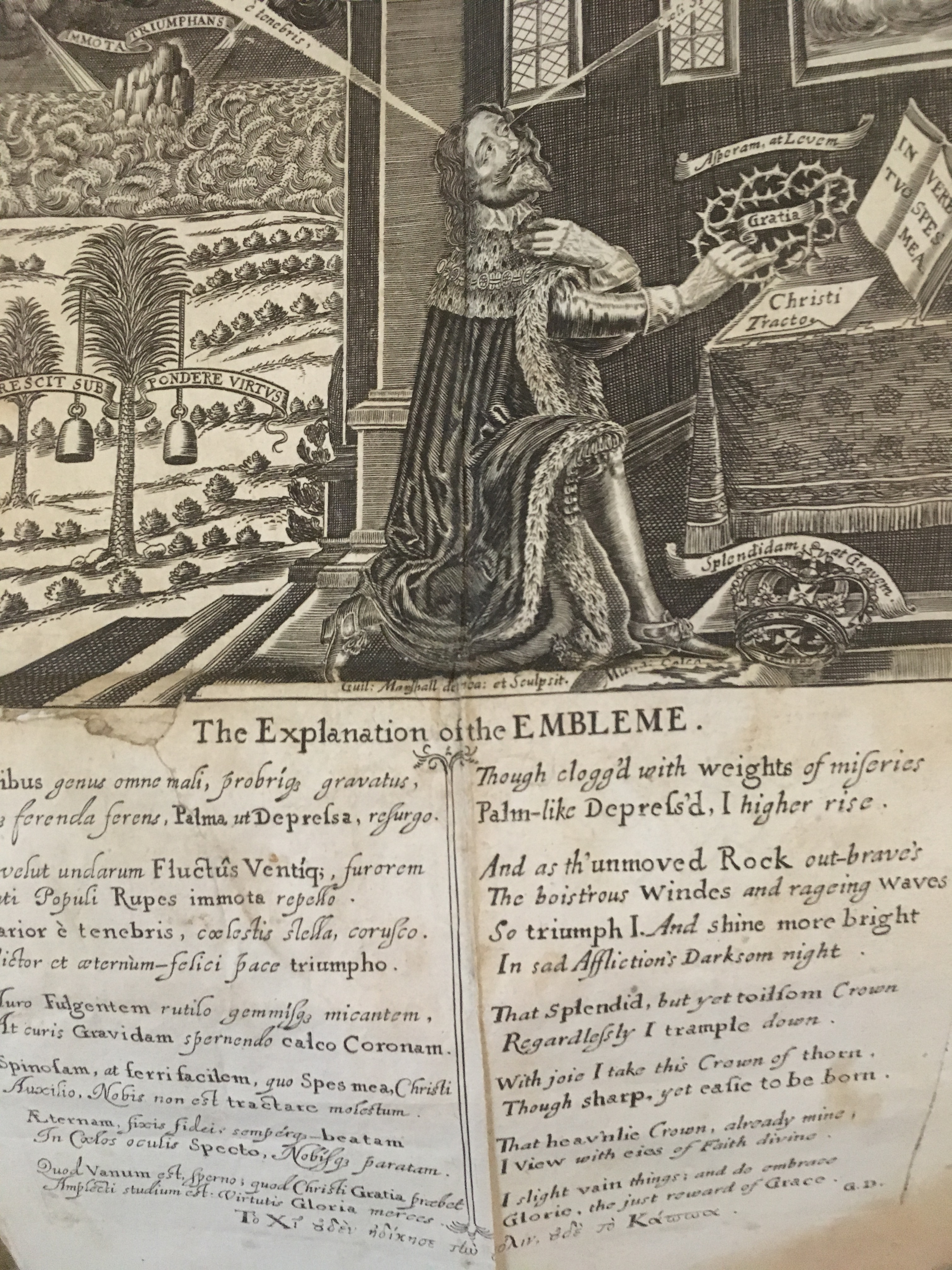 ‘Eikon Basilike: The Portraiture of His Sacred Majestie in His Solitude & Sufferings’, 1649. thumbnail
